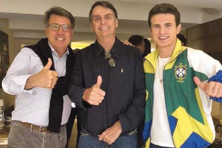 André é filho de Paulo Marinho, empresário que cedeu sua casa como quartel-general da campanha de Bolsonaro em 2018 • Reprodução/Redes Sociais
