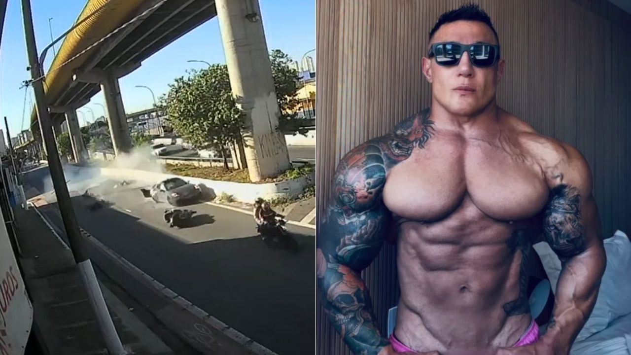 Polícia diz que Fábio Giga dirigia em alta velocidade antes de acidente com Porsche
