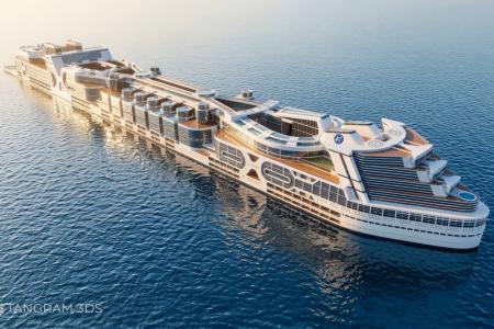 Projeto do "Freedom Ship" tem custo bilionário