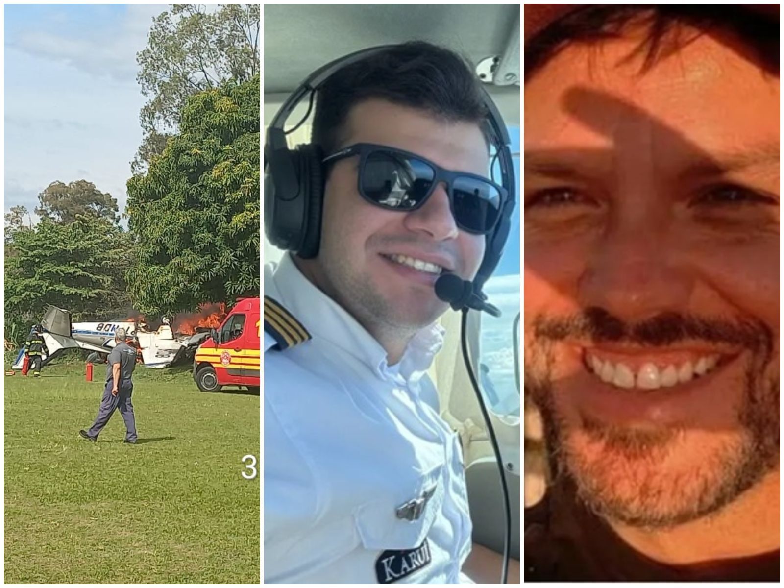 FAB investiga queda de avião que matou duas pessoas em Marília, no interior de SP