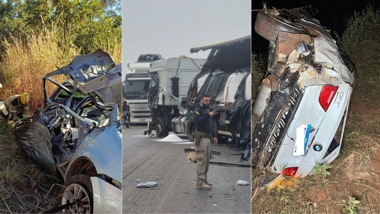 Rodovias de MG registram 8 mortes na volta de Corpus Christi; veja trechos de acidentes