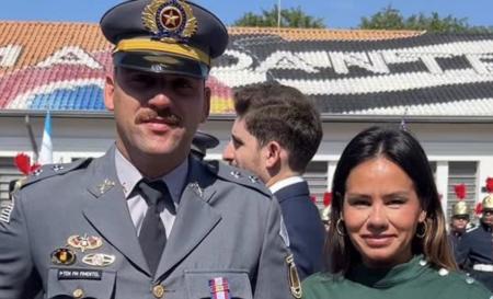 Ronickson Pimentel dos Santos e a esposa, Cintia Pimentel