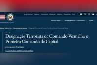 Sai no Diário Oficial dos EUA classificação de PCC e CV como terroristas