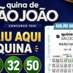 Resultado Quina São João: em 36 dias, 'Rei do Bolão' ganha na Mega-Sena, Lotofácil e Quina