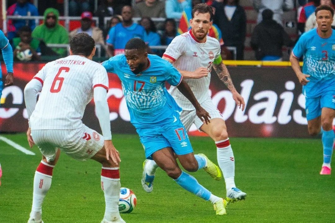 RD Congo empata sem gols com Dinamarca em último teste antes da Copa