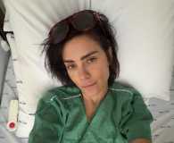 Atriz passou quatro dias internada