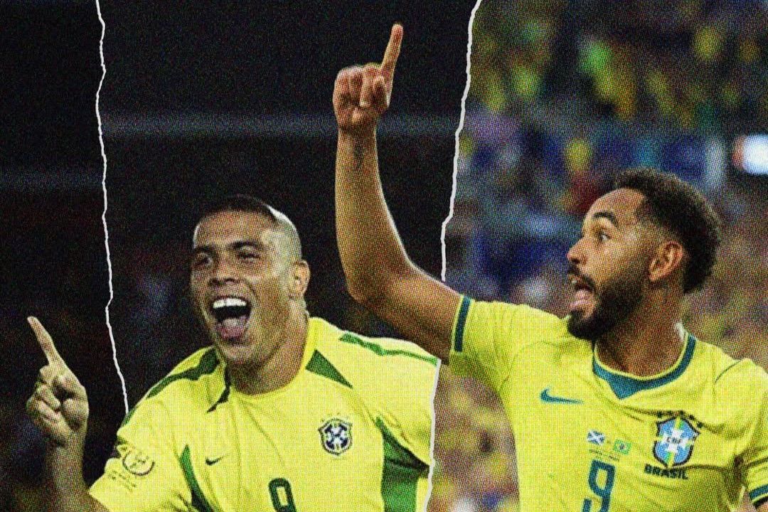 Copa do Mundo: Matheus Cunha imita comemoração de Ronaldo, e ex-jogador reage