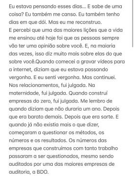 Virginia desabafa após sofrer ataques em jogo de Seleção