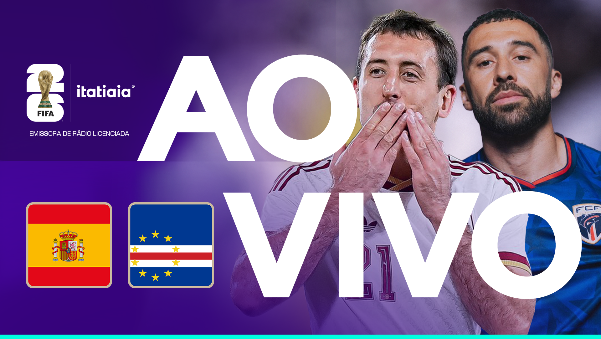 Espanha x Cabo Verde pela Copa do Mundo: assista, ao vivo, à transmissão da Itatiaia