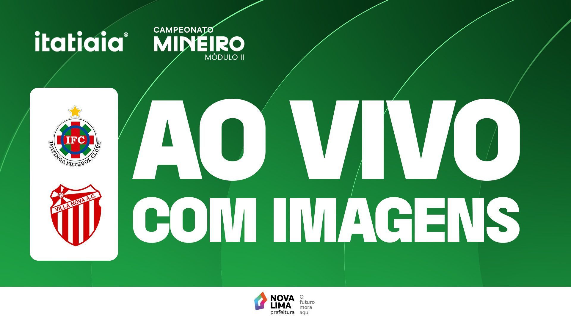 Ipatinga x Villa Nova: assista, ao vivo e com imagens, à transmissão da Itatiaia