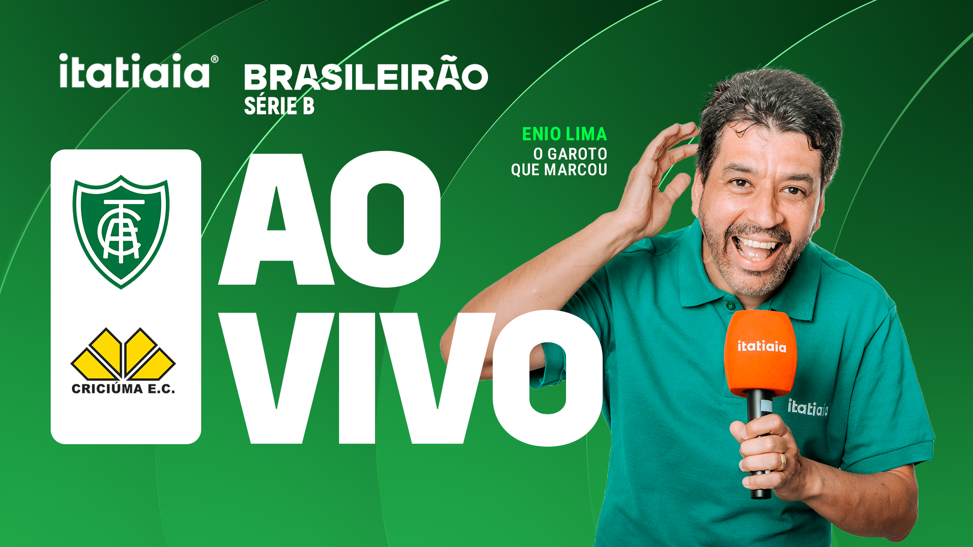 América x Criciúma: assista, ao vivo, à transmissão da Itatiaia