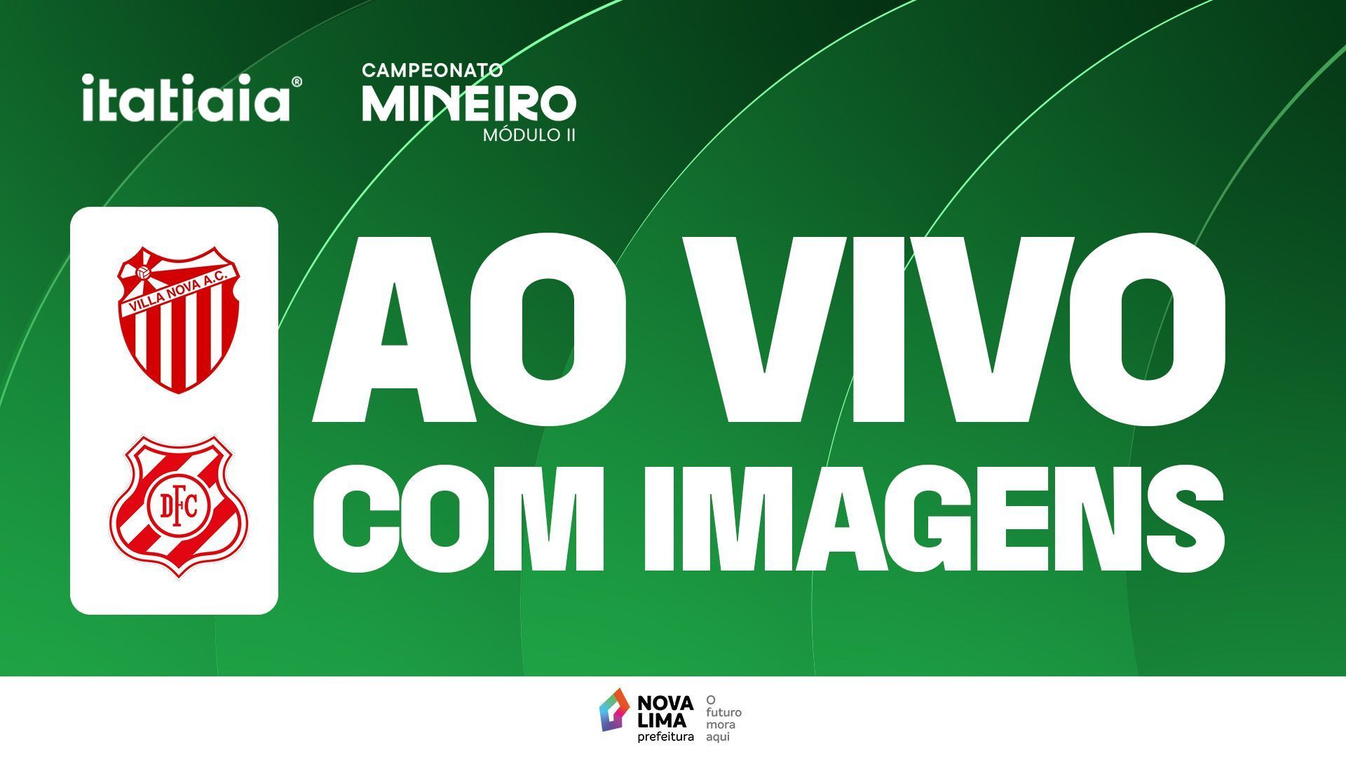 Villa Nova x Democrata-SL: assista, ao vivo e com imagens, à transmissão da Itatiaia