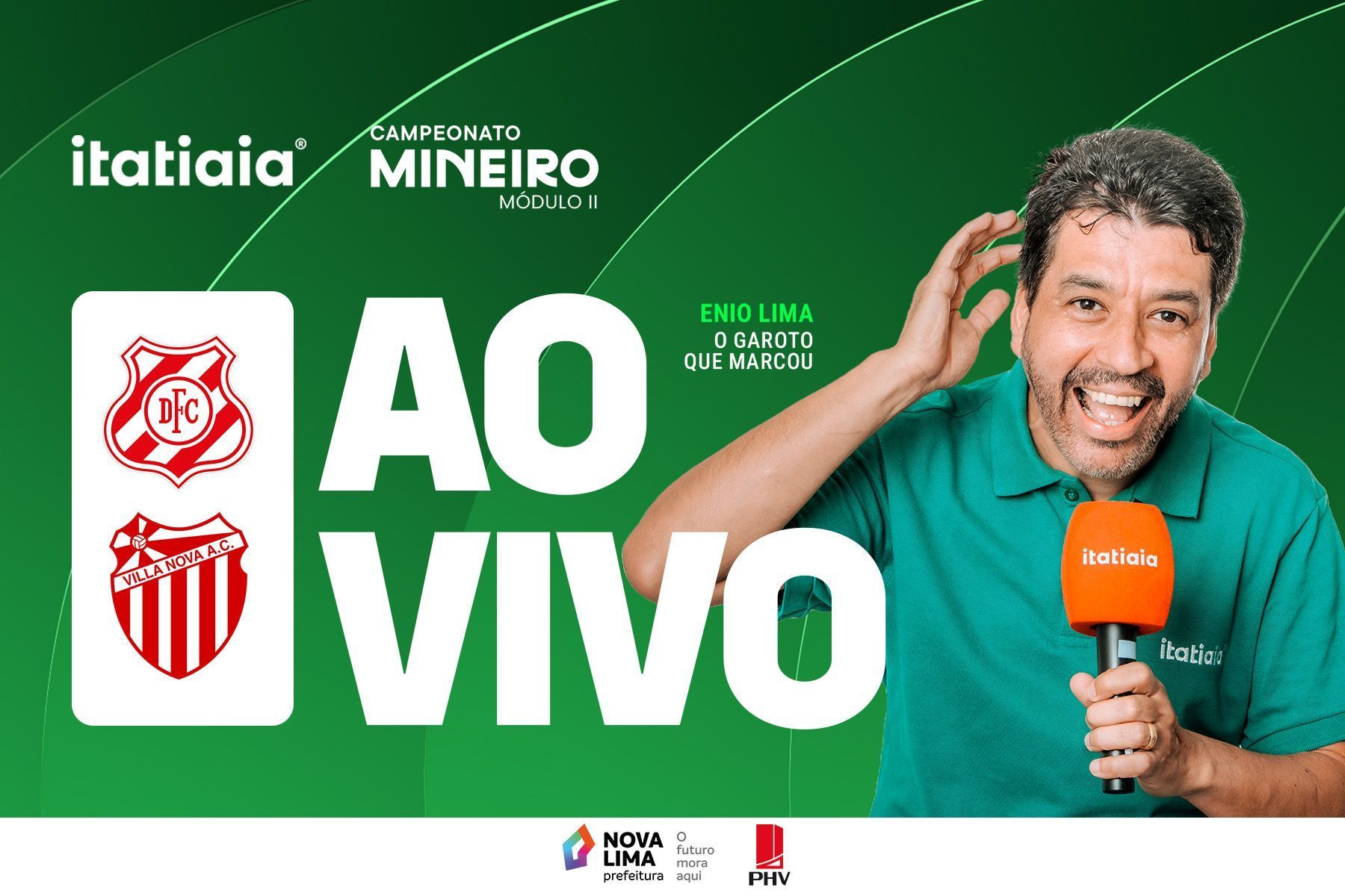 Democrata-SL x Villa Nova: assista, ao vivo, à transmissão da Itatiaia