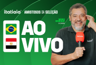 Brasil x Egito: assista, ao vivo, à transmissão da Itatiaia