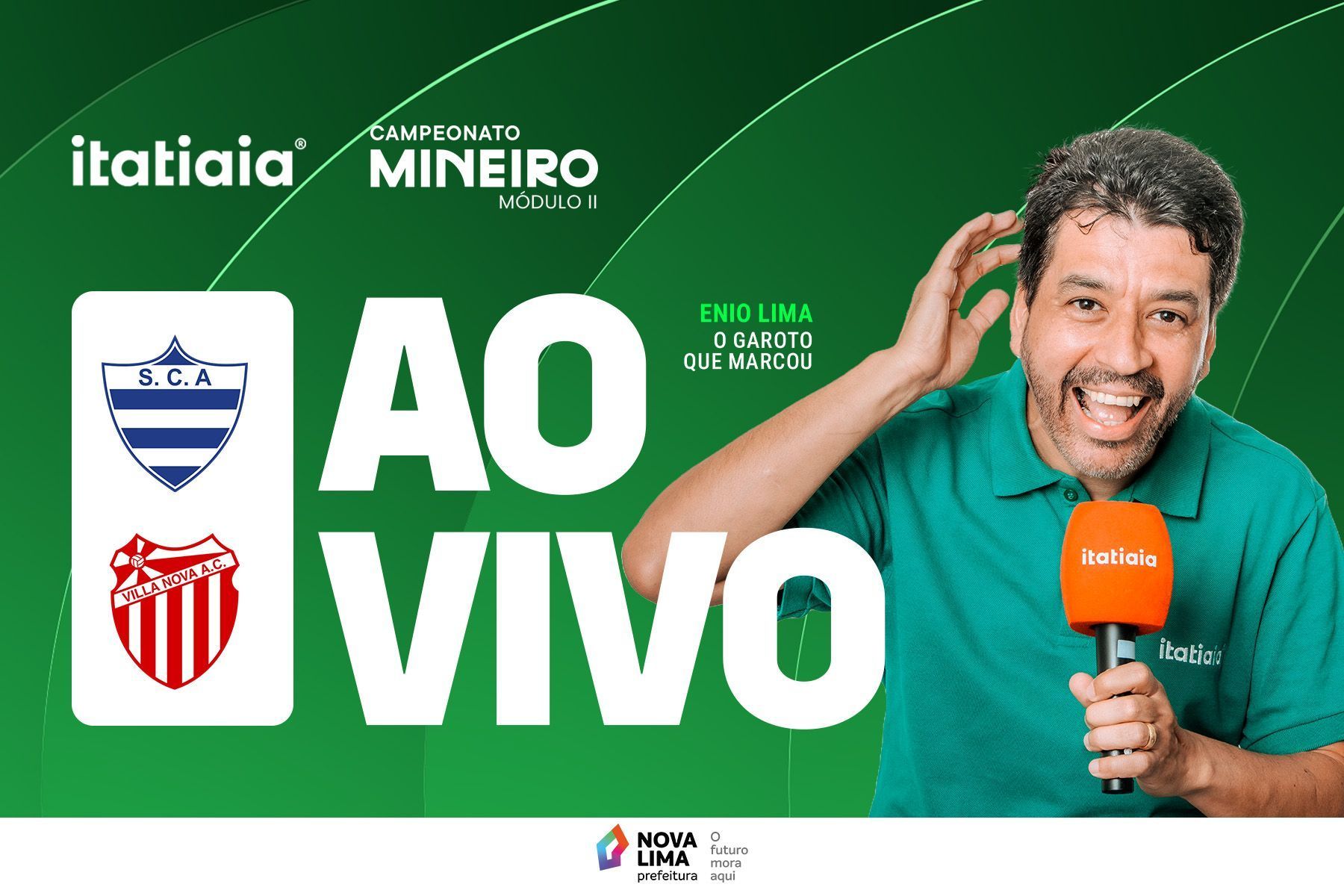 Aymorés x Villa Nova: assista, ao vivo, à transmissão da Itatiaia