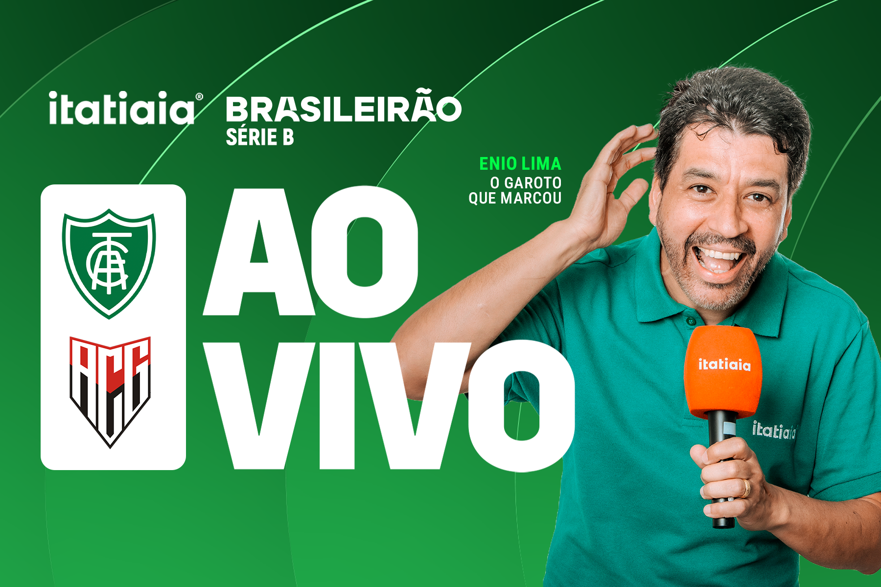 América x Atlético-GO: assista, ao vivo, à transmissão da Itatiaia
