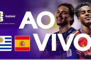 Uruguai x Espanha: assista, ao vivo, à transmissão da Itatiaia