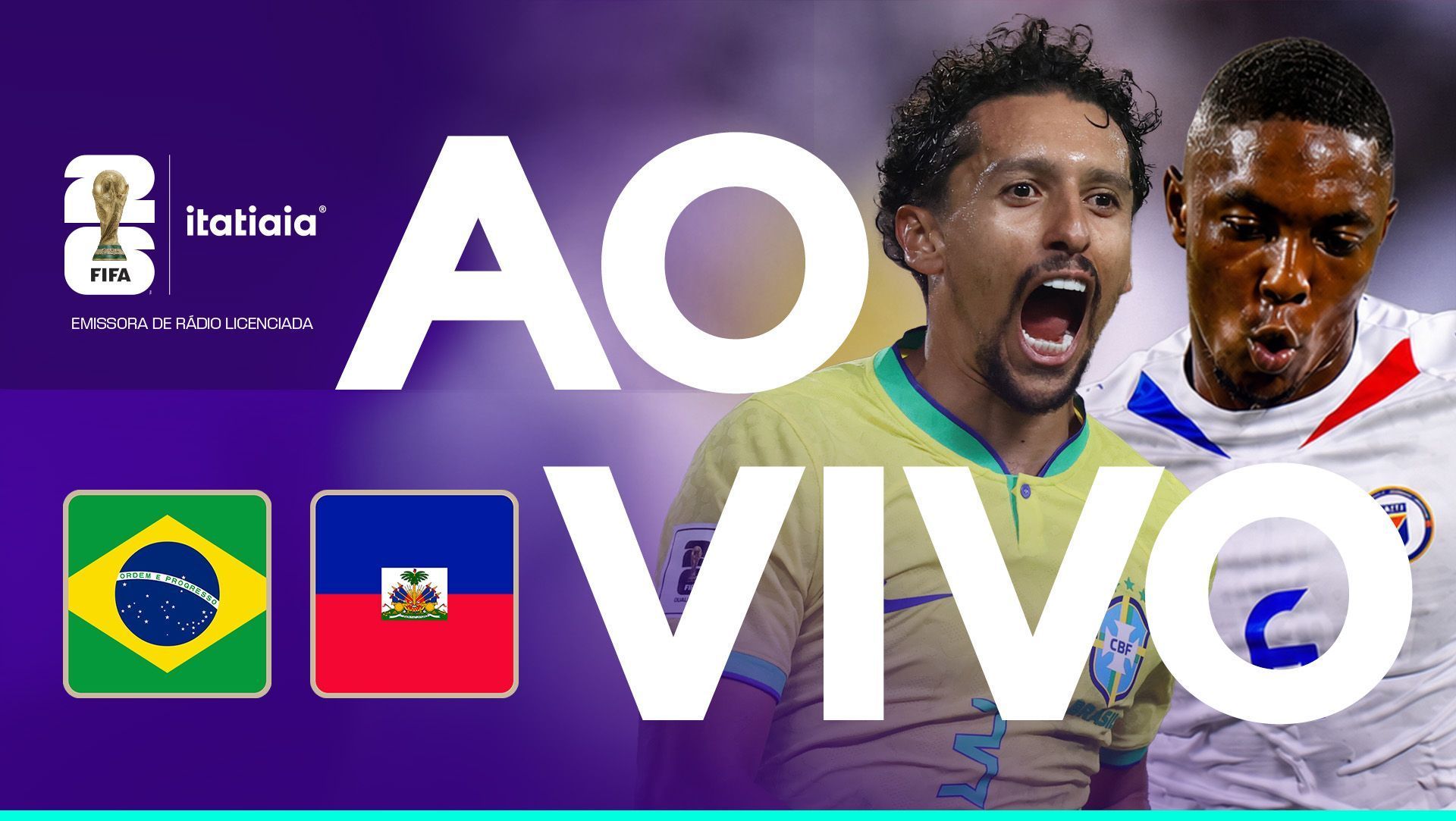 Brasil x Haiti: assista, ao vivo, à transmissão da Itatiaia na Copa do Mundo