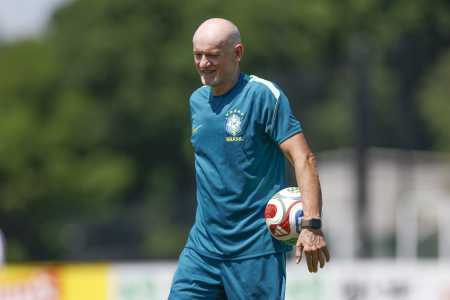 Taffarel, preparador de goleiros da Seleção Brasileira • Rafael Ribeiro/CBF