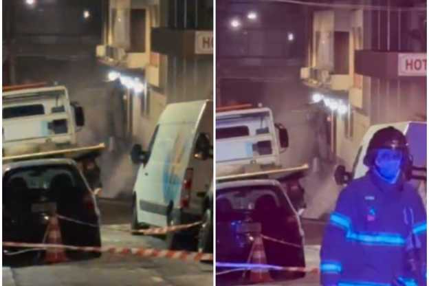 Após explosão na zona oeste de SP, vazamento de gás interdita rua no Centro