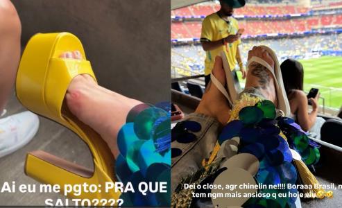 Virginia muda de look após se machucar • Reprodução | Redes sociais