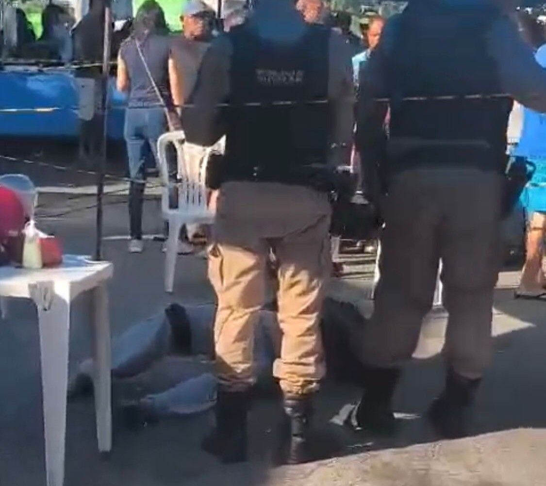 Polícia procura dois suspeitos que provocaram tumulto e tiros na feira do Canaã, em Ipatinga