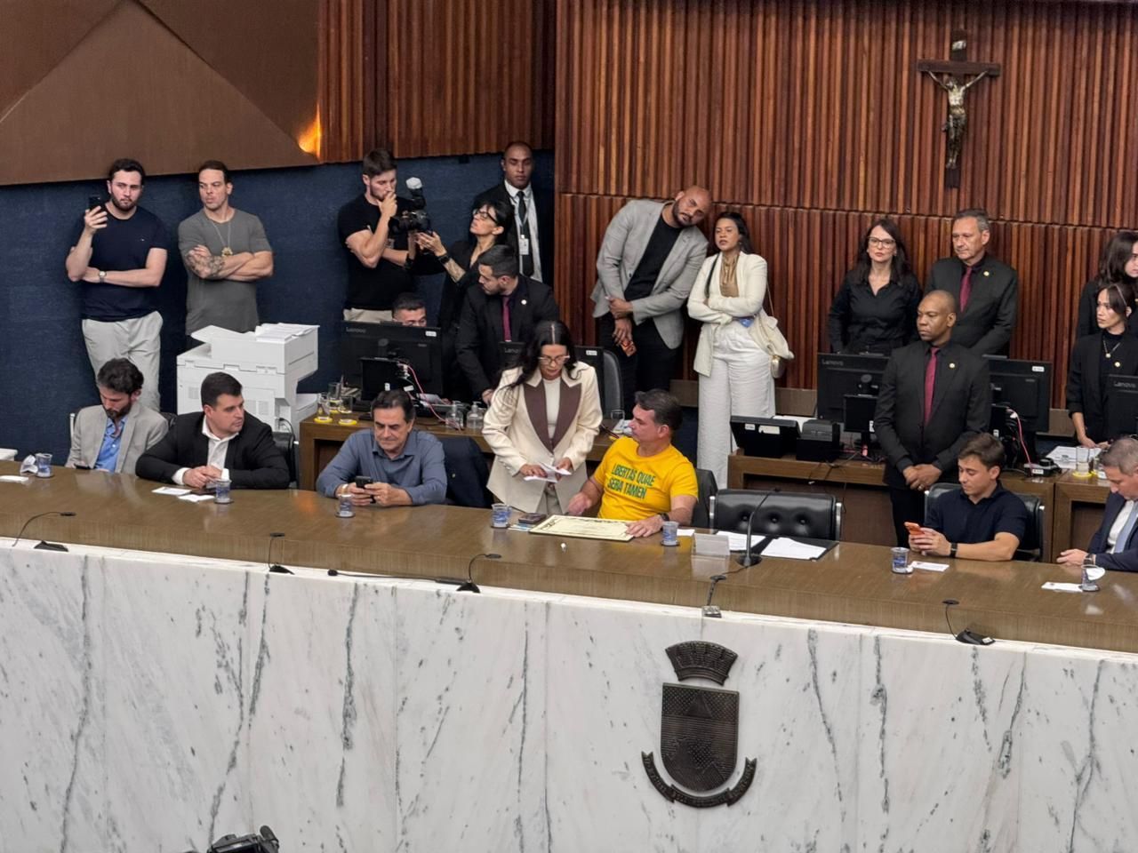 Em BH, Flávio afirma que Lula o ameaçou de morte após declaração sobre Tiradentes