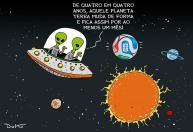 Charge do Duke: o planeta do futebol