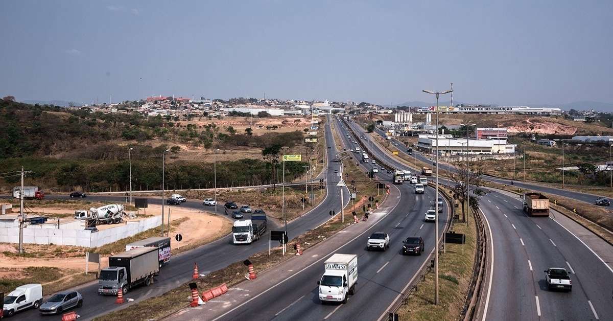 Trecho da BR-040 entre o Anel Rodoviário e Ceasa ganhará novas faixas e vias marginais em 2027