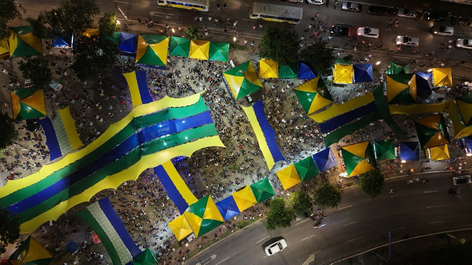 Betim ganha fan fest gratuita da Copa com palco 360° e quatro telões gigantes de LED
