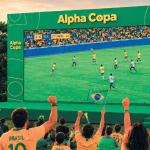 Lagoa dos Ingleses recebe evento autorizado pela FIFA para os jogos do Brasil