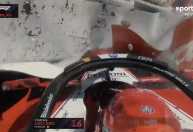 GP de Barcelona de F1: Leclerc comete erro, bate no muro e fica fora de treino
