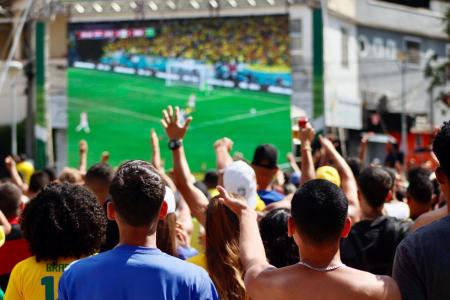 Jogo do Brasil na Copa do Mundo