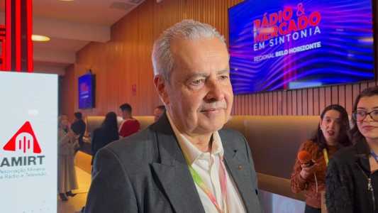 Presidente da Associação Mineira de Rádio e Televisão (AMIRT) e do Sindicato das Empresas de Rádio e Televisão de Minas Gerais (SERT-MG), Mayrinck Júnior • Jovana Meireles / Itatiaia