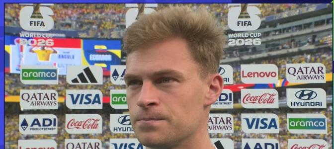 Joshua Kimmich, jogador da Seleção Alemã