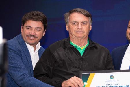 O apoio de Bolsonaro foi decisivo para a reeleição de Morais ao Senado em 2022, ano em que ele superou nomes tradicionais da política goiana, como o ex-governador Marconi Perillo • Guilherme Alves / Jornal Opção