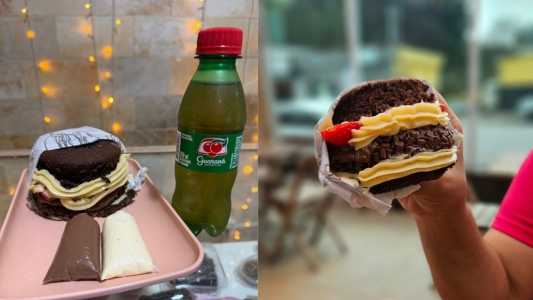 Combo do X-bolo na 'Delícias da Shay' • Imagens cedidas à Itatiaia