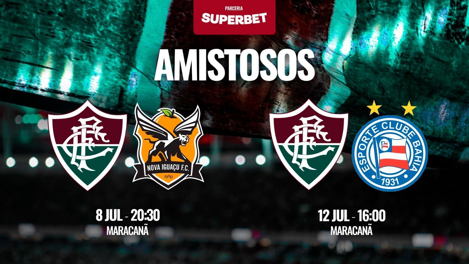 Fluminense anuncia amistosos no Maracanã e confirma estreia de Hulk