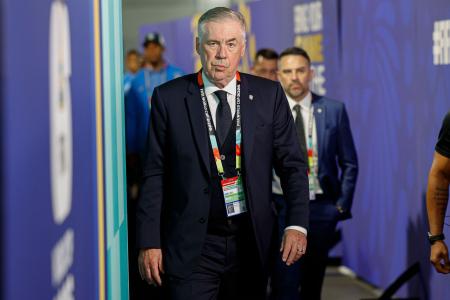Carlo Ancelotti, técnico italiano da Seleção Brasileira