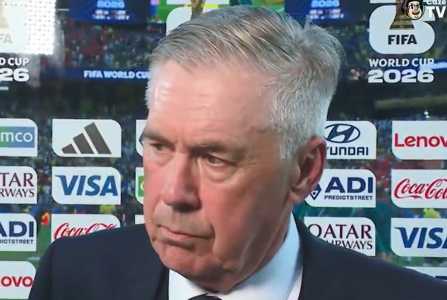 Carlo Ancelotti em entrevista pós-jogo de Brasil 1 x 1 Marrocos