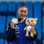 Babi Domingos brilha e garante ouro no Pan-Americano de Ginástica Rítmica