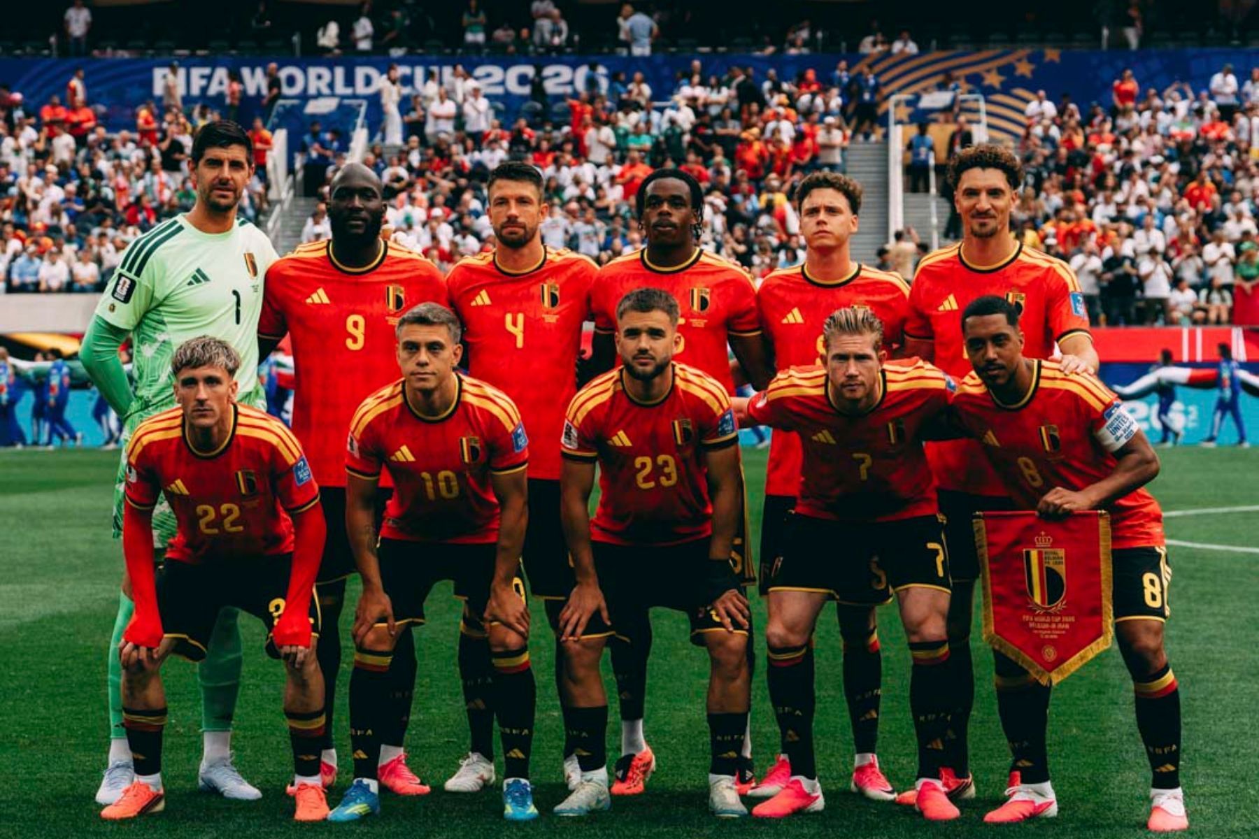 Courtois quebra recorde e entra para a história da Bélgica em Copas