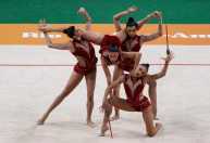 Brasil conquista ouro por conjunto geral no Pan-Americano de Ginástica Rítmica
