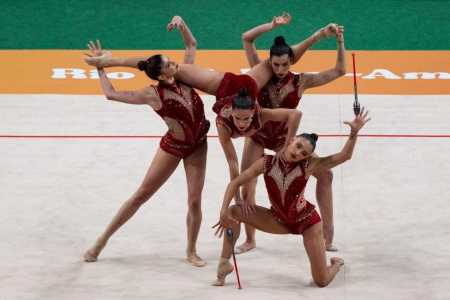 Conjunto brasileiro no Pan-Americano de Ginástica Rítmica