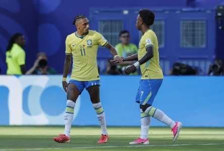 Raphinha e Vini Jr, da Seleção Brasileira • Rafael Ribeiro/CBF