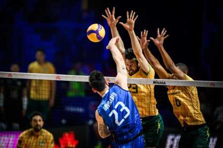 Brasil e Itália em duelo pela segunda semana da VNL