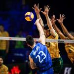 Brasil perde para a Itália e segue sem vencer na 2ª semana da VNL