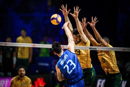 Brasil e Itália em duelo pela segunda semana da VNL