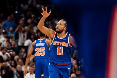 Jalen brunson foi o principal jogador dos Knicks nas finais da NBA