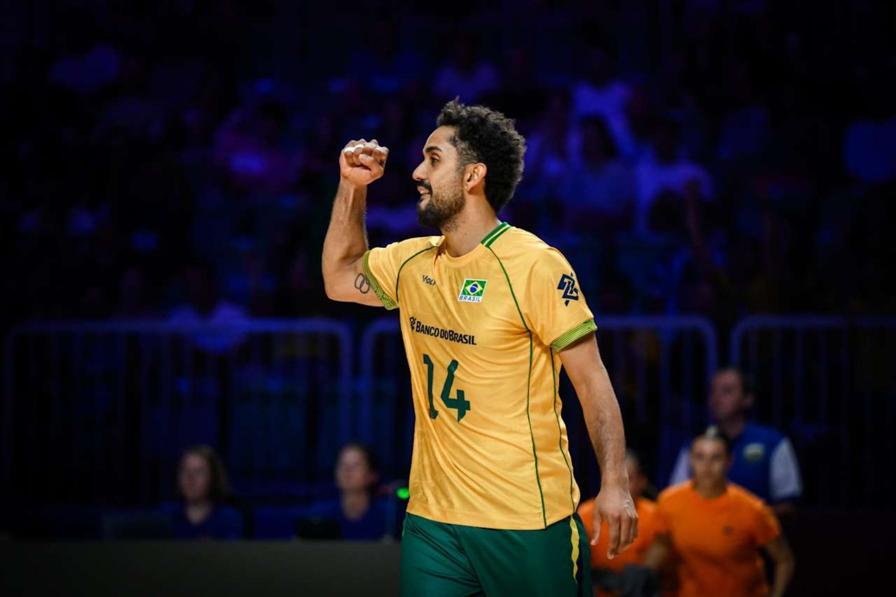 Brasil enfrenta anfitriã Eslovênia em busca de primeira vitória na 2ª semana da VNL